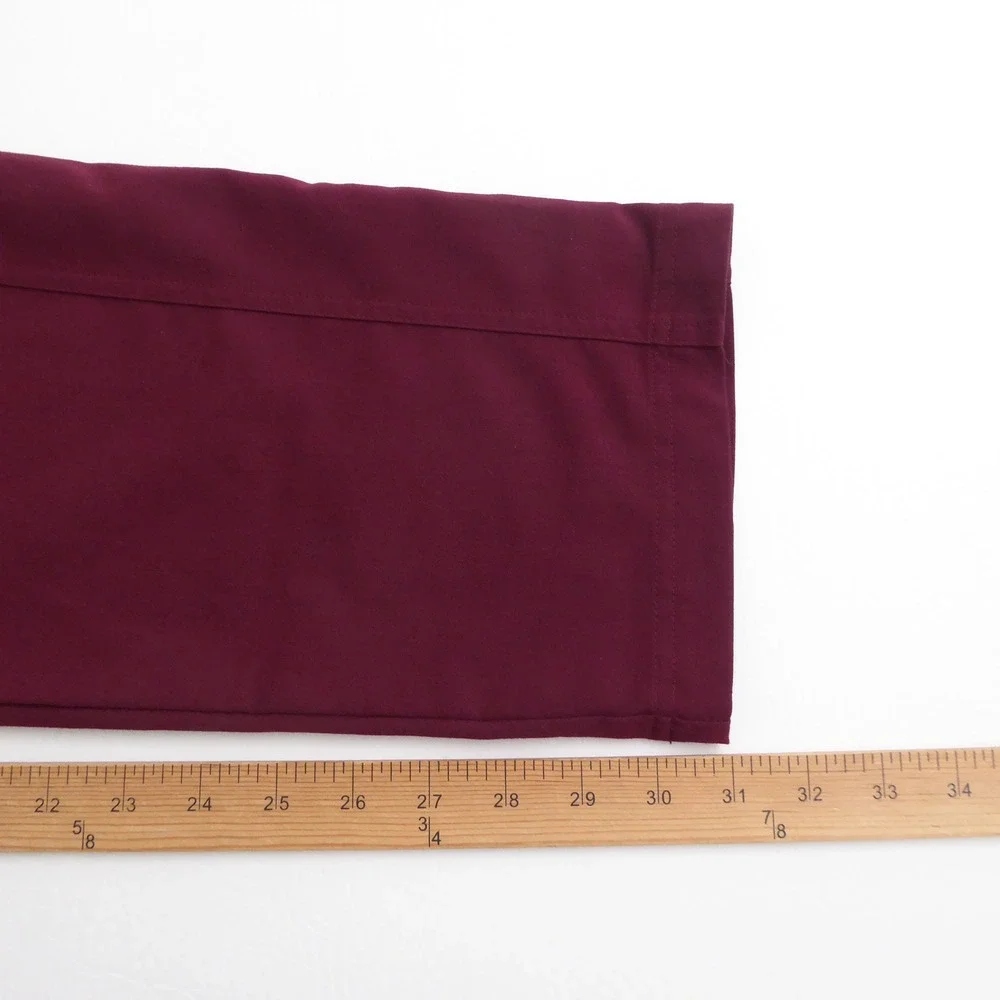 FIGS T2001 Axim Cargo Scrubs Mens Pants Burgundy Red Medium